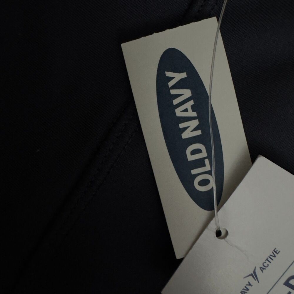 New Old Navy High Rise Mesh Accent Ankle Legging Pants Grey Women's Size Small - Picture 7 of 12
